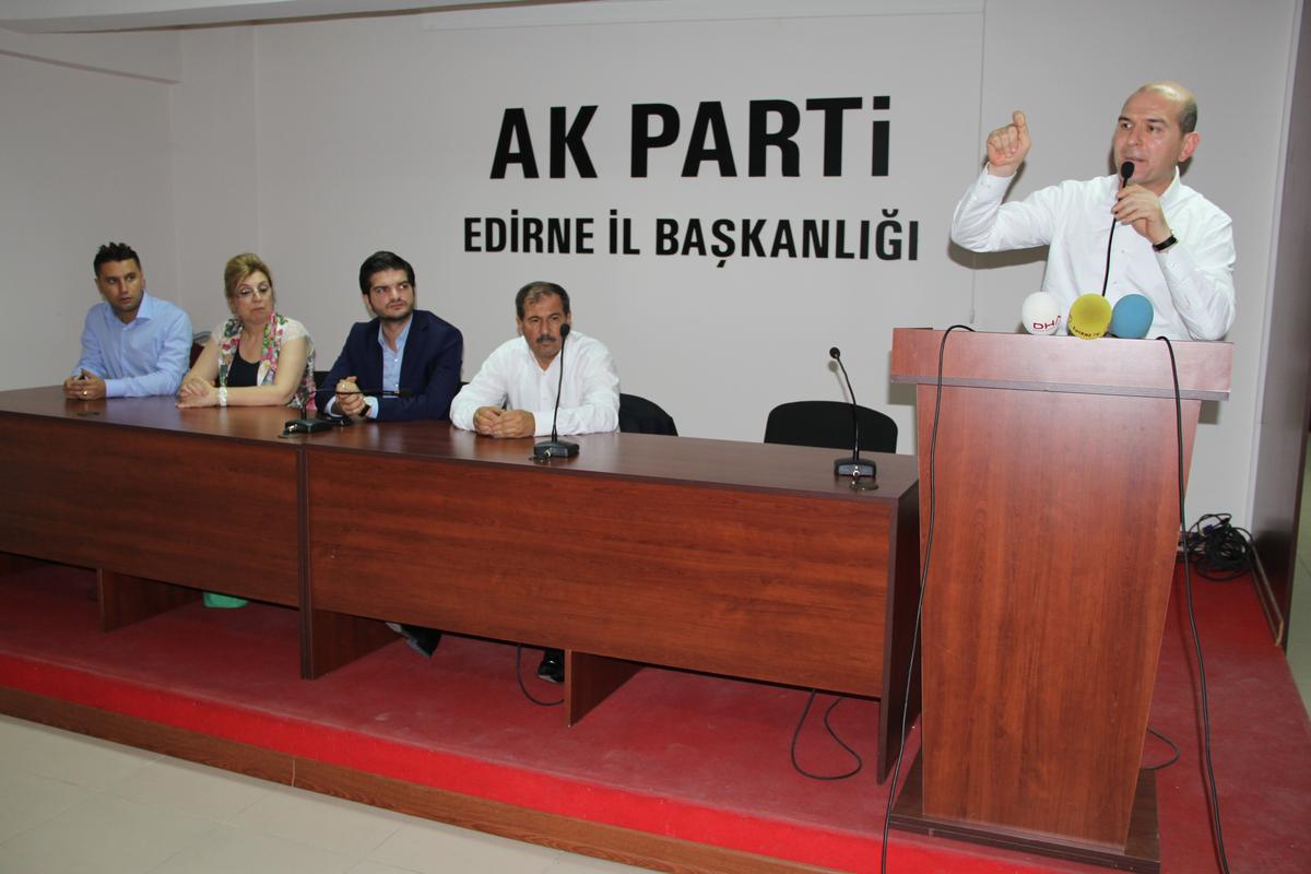 AK Parti Genel Başkan Yardımcısı Soylu Açıklaması