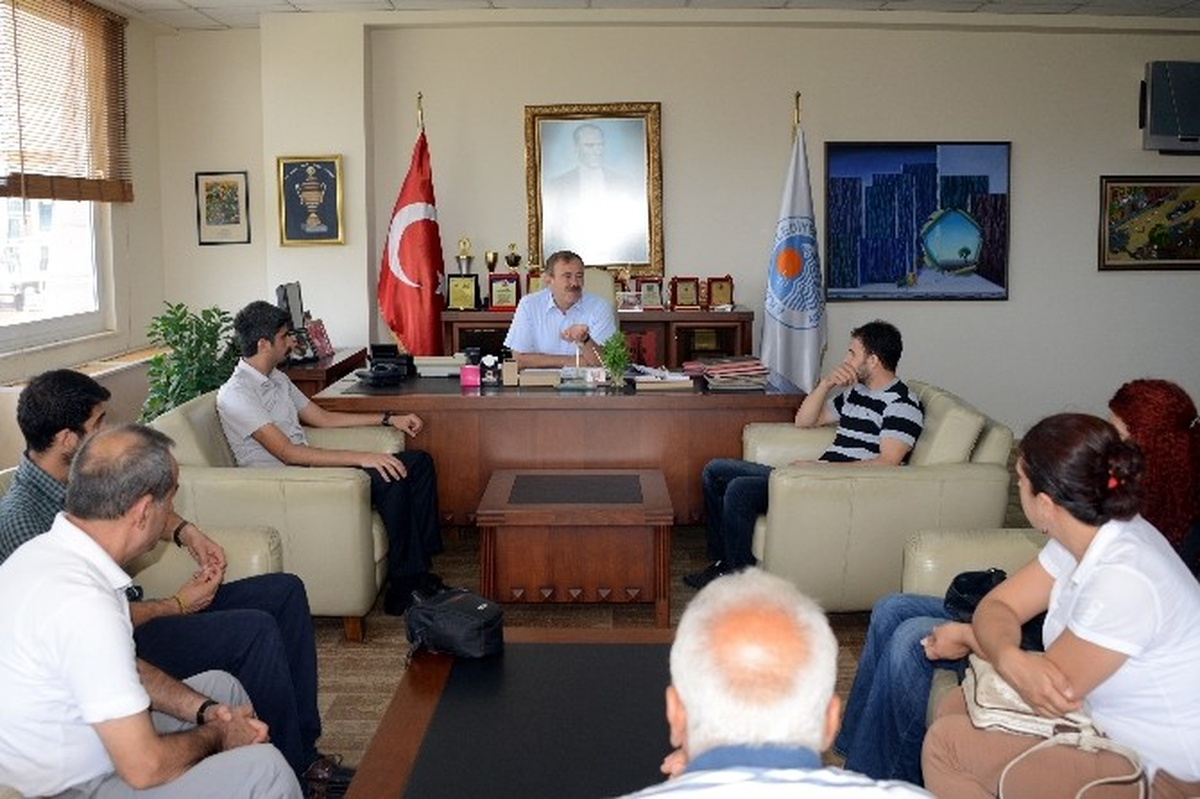 Akdeniz Belediyesi Eş Başkanlarına Ziyaretler Sürüyor