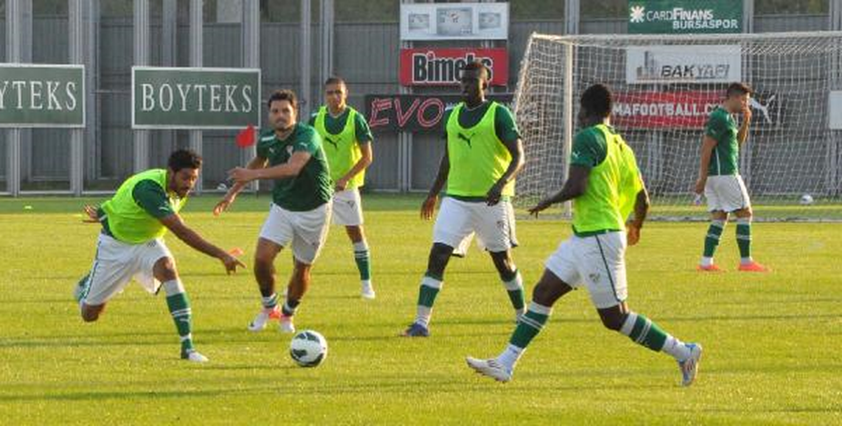 Bursaspor Hazırlıklarını Sürdürdü