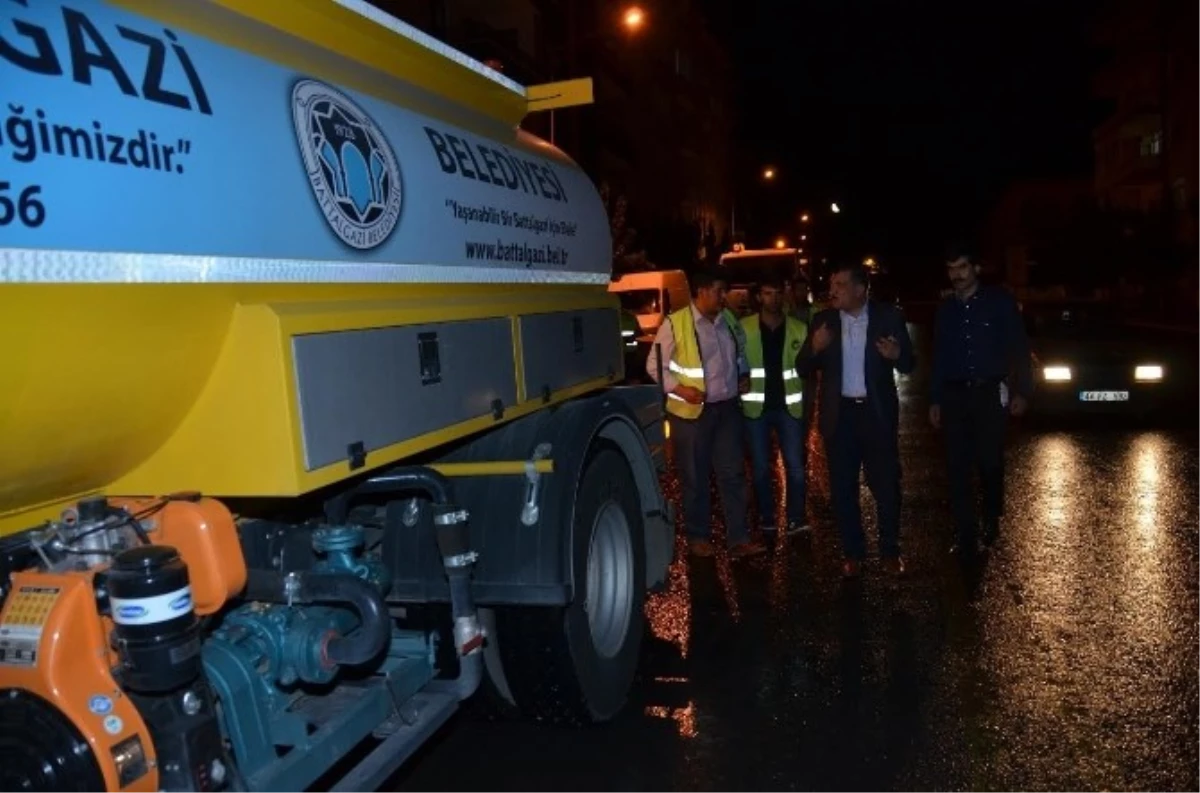 Başkan Selahattin Gürkan, Temizlik Denetiminde Bulundu