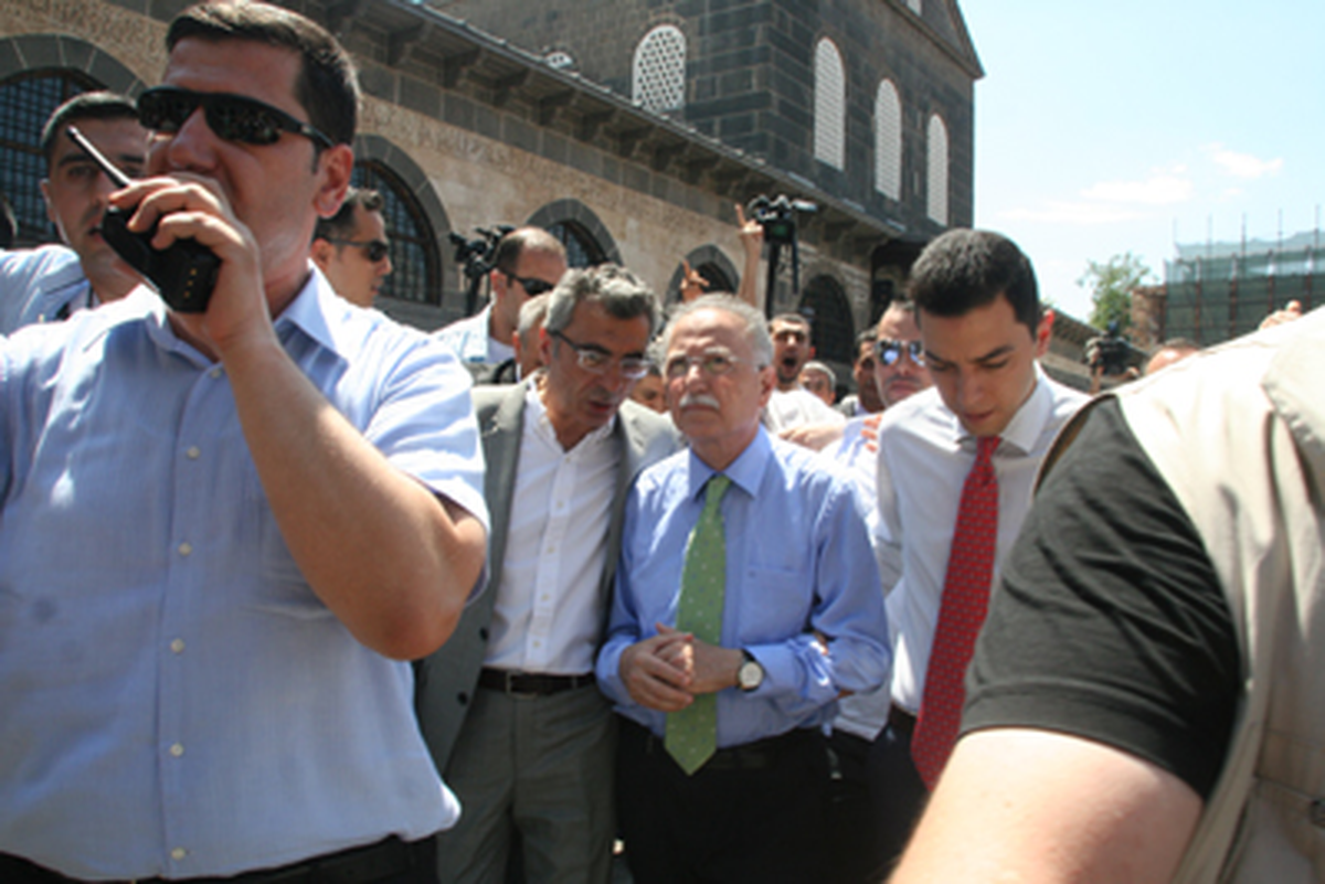 Çatı Adayına Diyarbakır\'da İsrail Protestosu