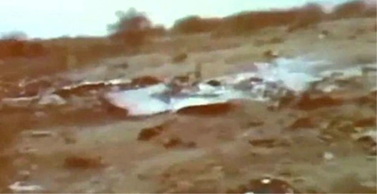Cezayir Uçağının Enkazının İlk Görüntüleri Ortaya Çıktı