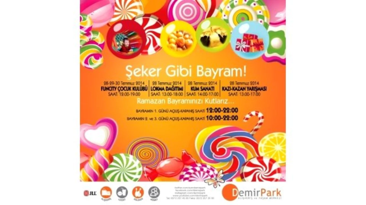 Demirpark Avm\'de Şeker Gibi Bayram