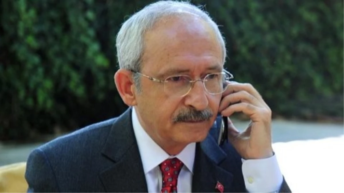 Kılıçdaroğlu\'ndan, Gazeteci-yazar Çölaşan\'a Geçmiş Olsun Telefonu