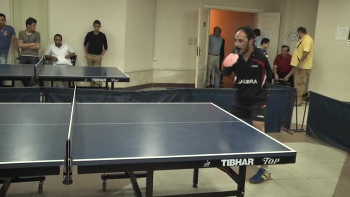 Mısırlı Engelli Masa Tenisçinin Azmi