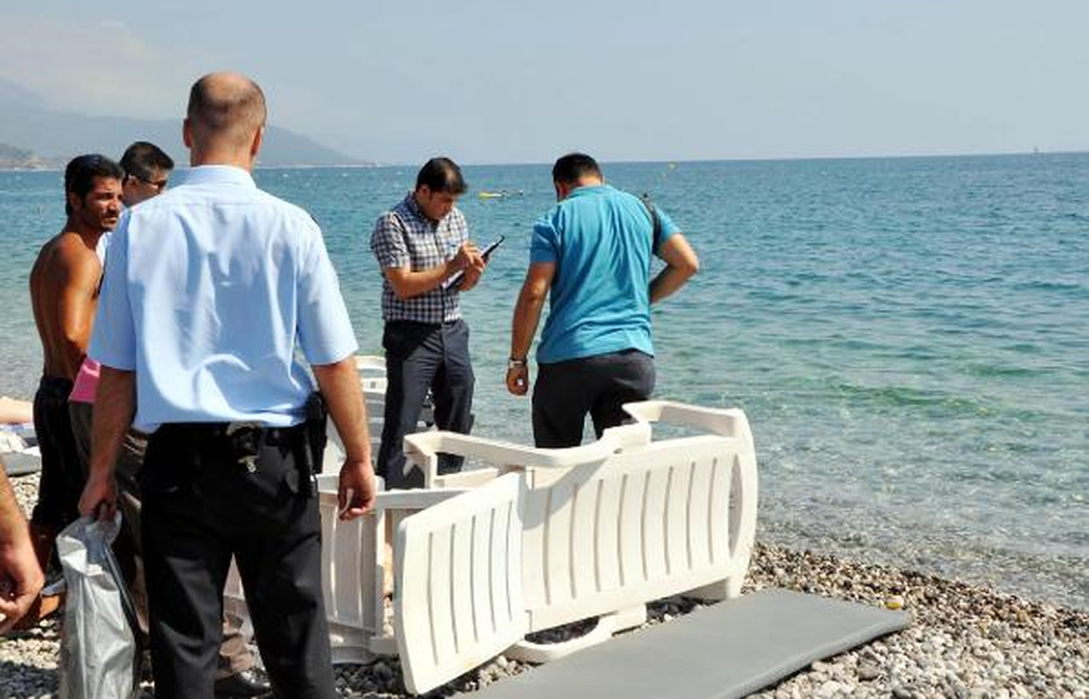 Rus Turist Yüzerken Öldü
