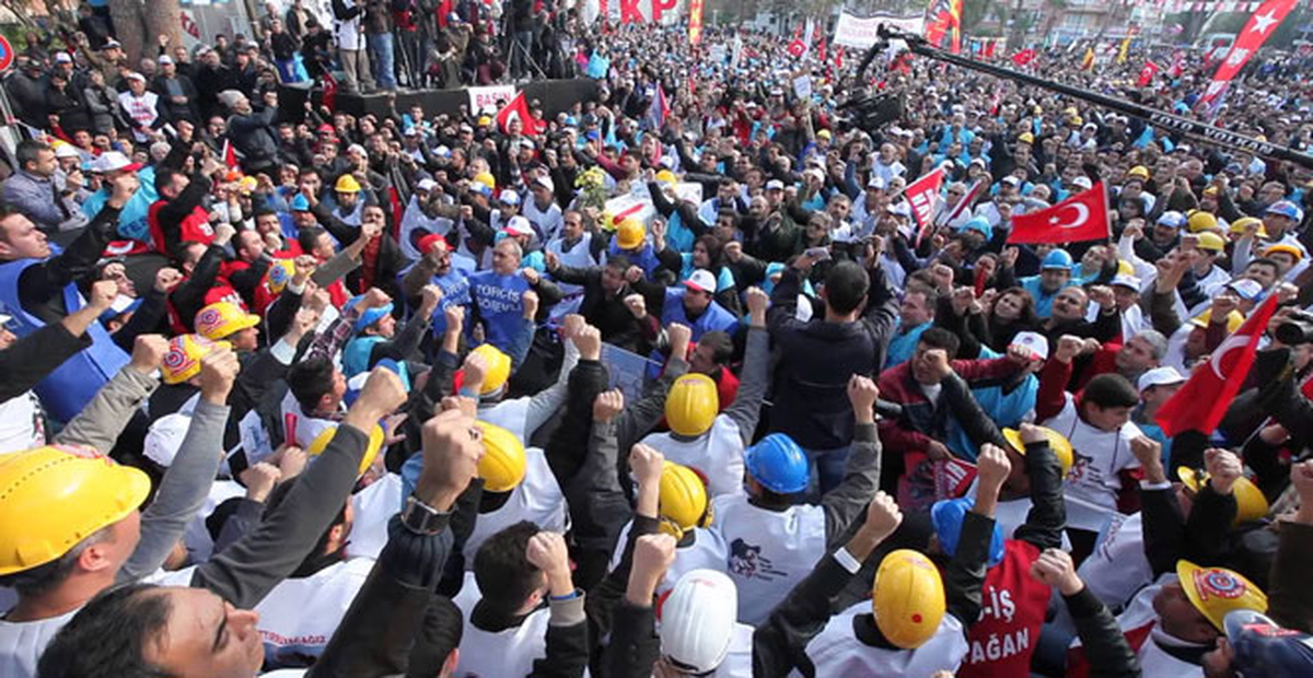 Sendikalı İşçi Sayısı 1.2 Milyonu Bulmuyor