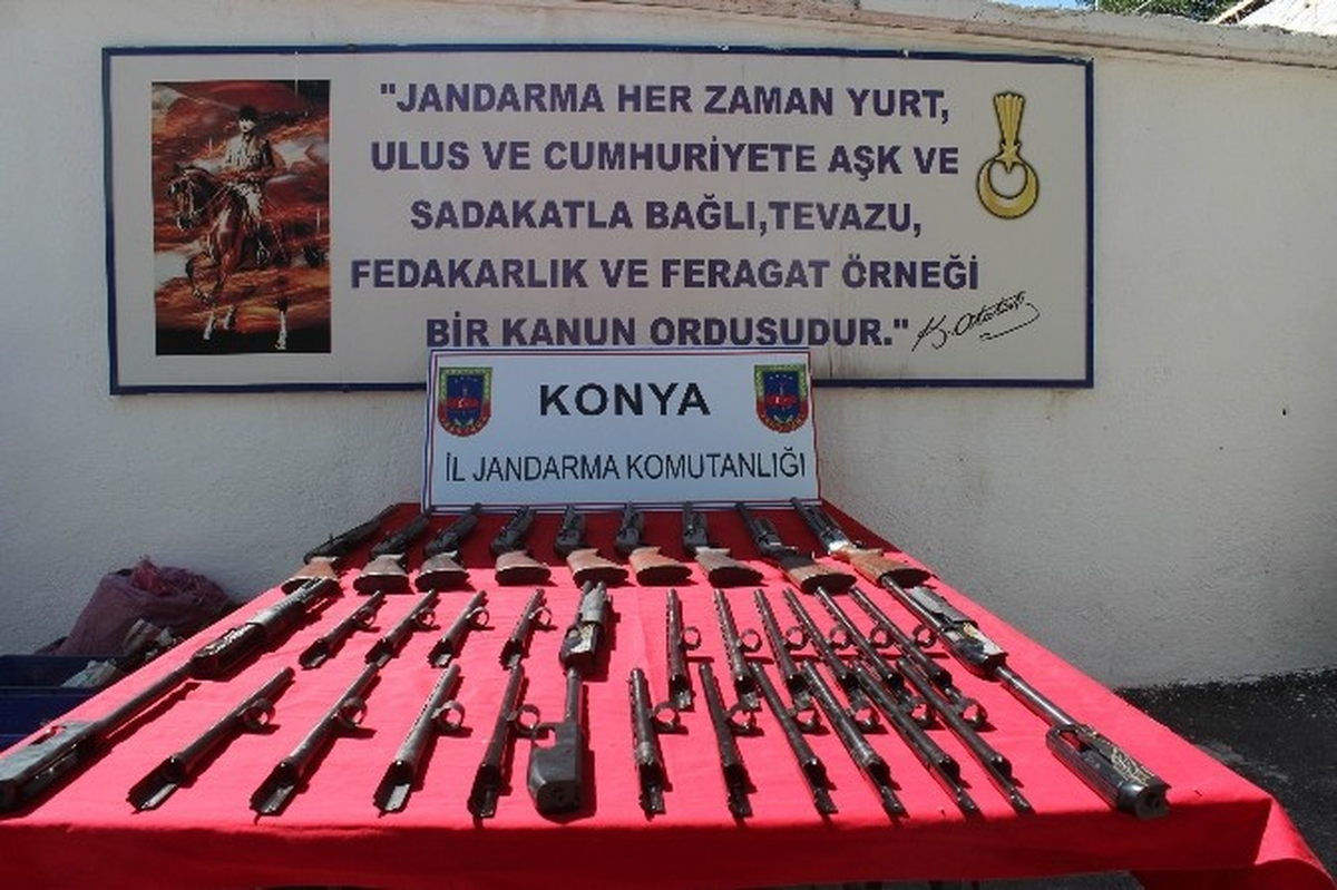 Silah Atölyesine Çevrilen Eve Jandarma Baskını