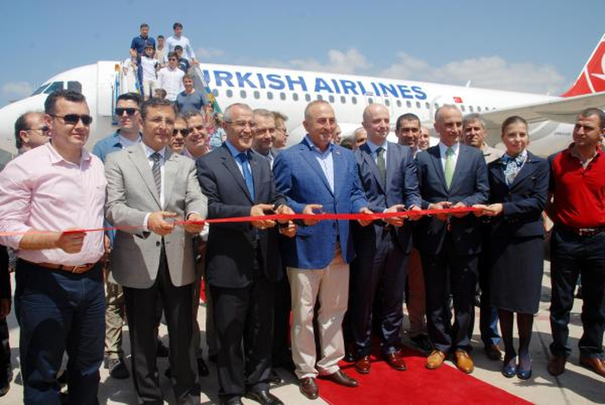 THY\'nin Gazipaşa Havalimanı Seferleri Başladı