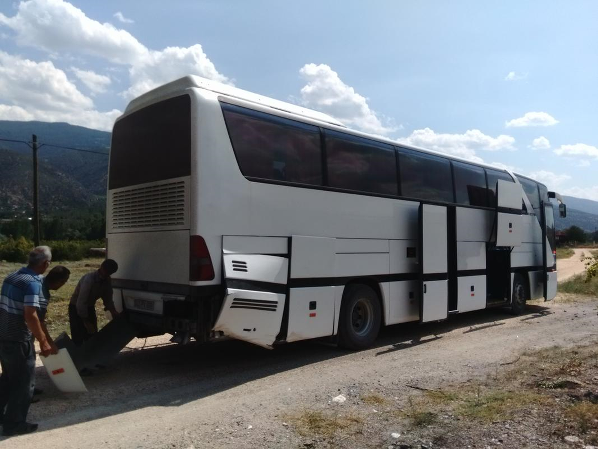 Tosya\'da Trafik Kazası: 1 Yaralı