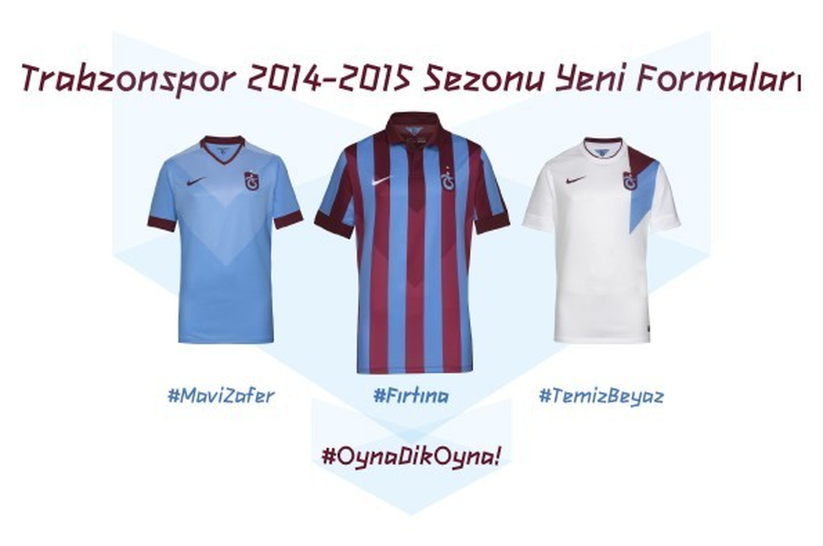 Trabzonspor\'un Yeni Formaları Görücüye Çıktı