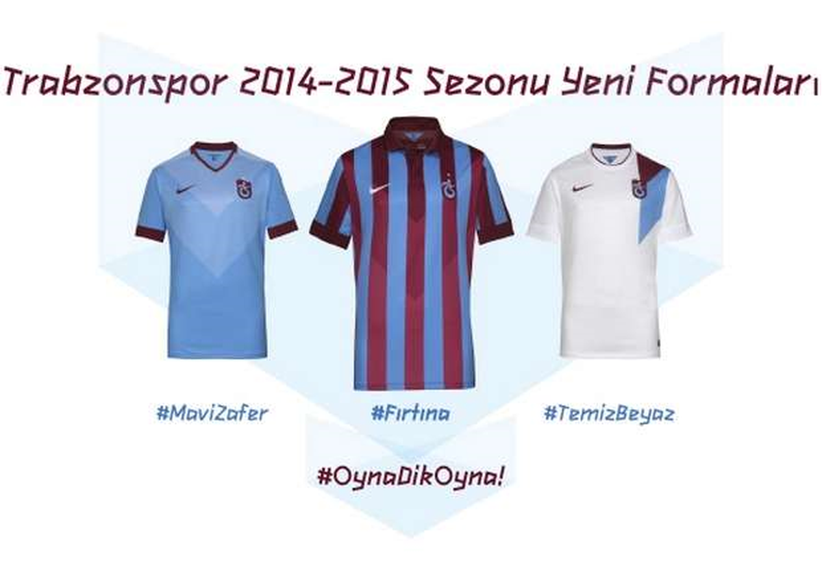 Trabzonspor\'un Yeni Sezon Formaları...