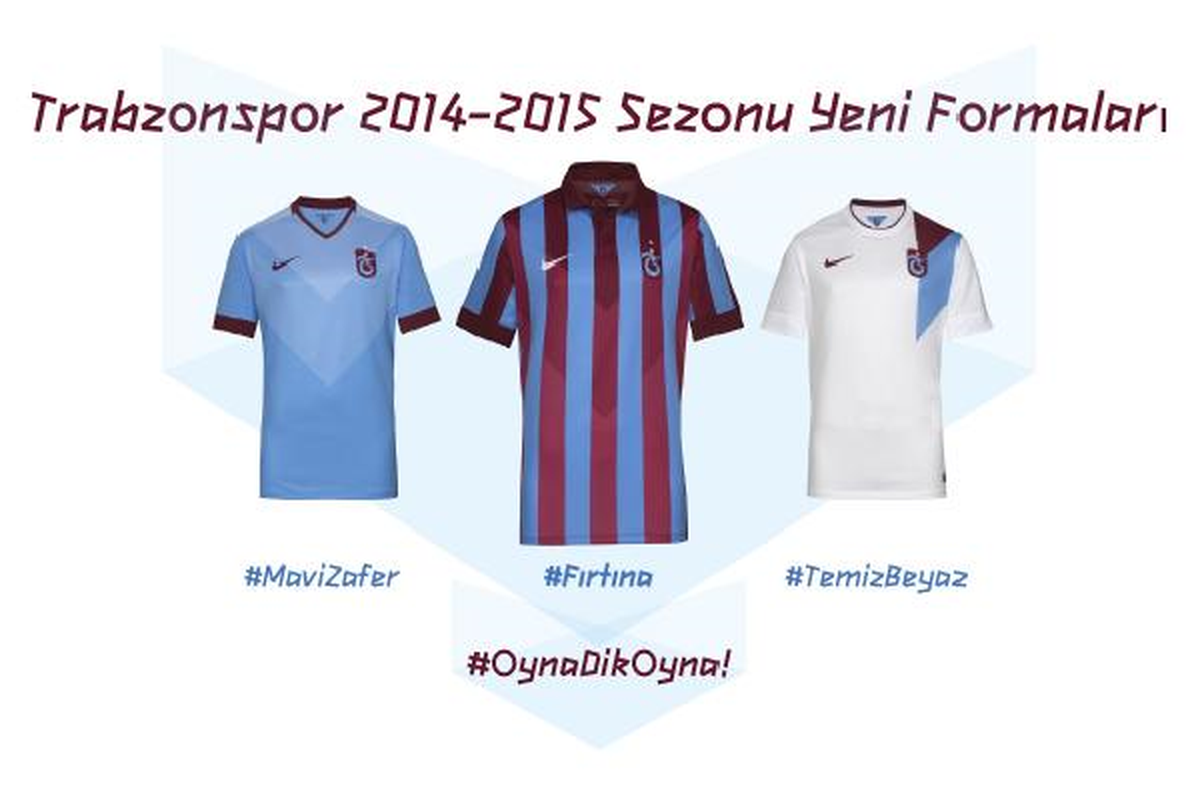Trabzonspor\'un Yeni Sezon Formaları Tanıtıldı