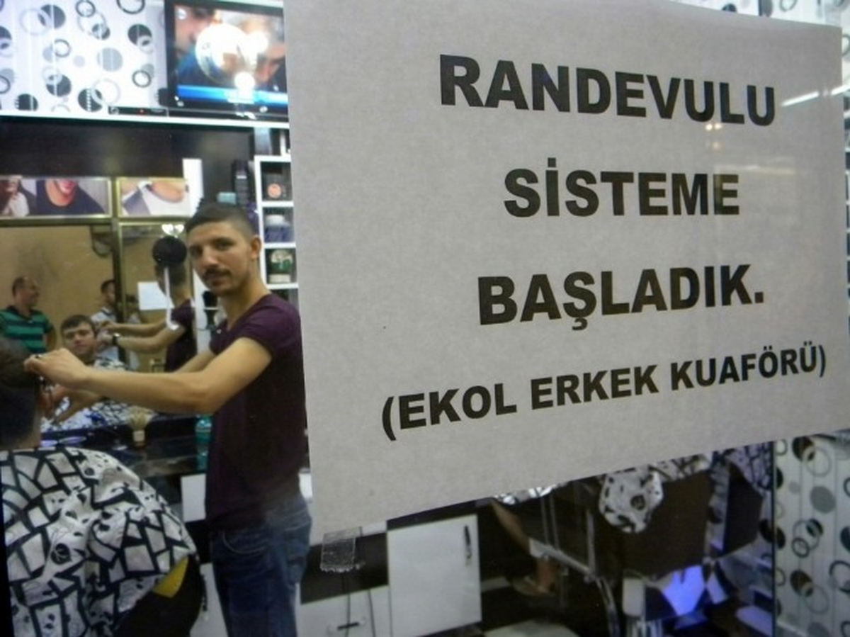 Kuaförler Randevulu Sisteme Geçti