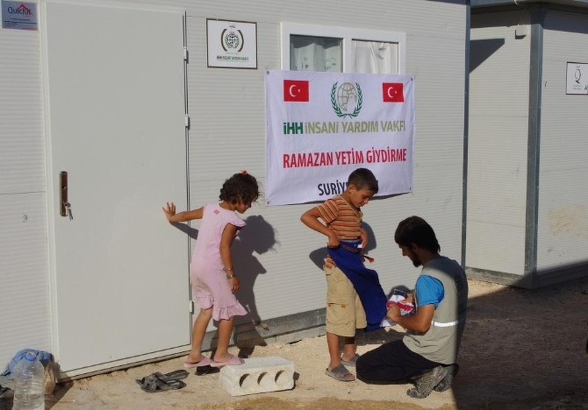 Sınır Ötesindeki Yetimlere Bayramlık