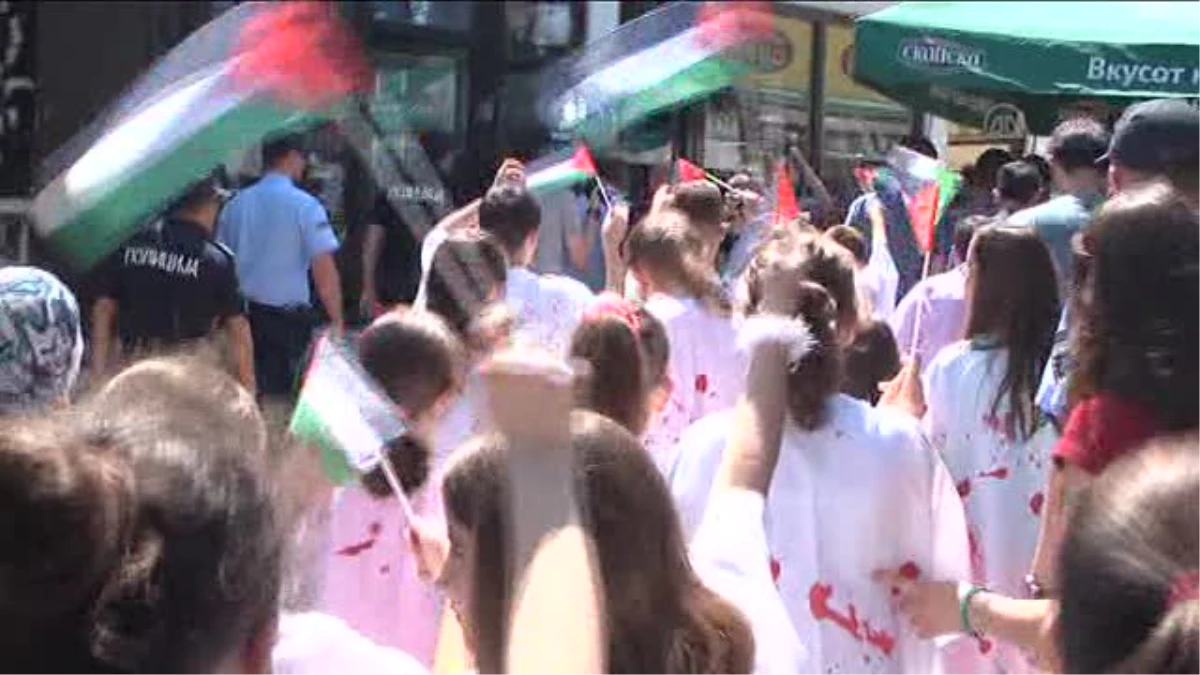 Balkanlar\'da İsrail\'in Gazze saldırıları protesto edildi -