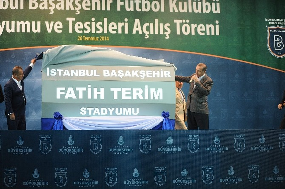 Başbakan Erdoğan Başakşehir Stadı\'nın İsmini \'Fatih Terim\' Olarak Açıkladı