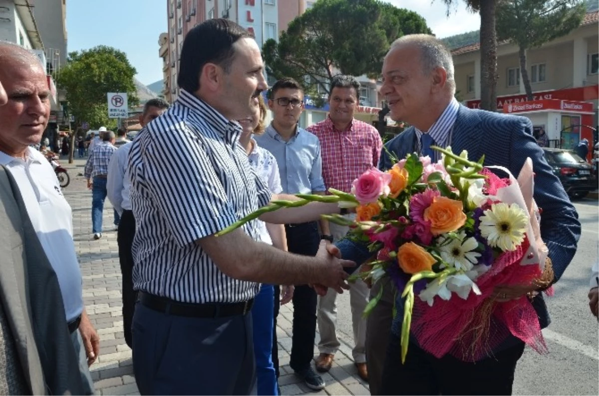 Başkan Ergün İlçe Ziyaretlerine Soma ile Devam Etti