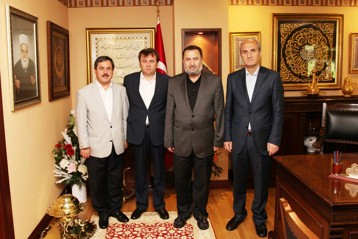 Başkan Erkoç, Darende\'yi Gezdi