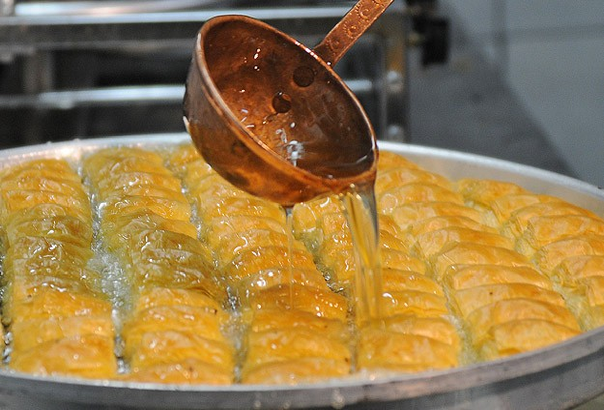 Bayram Öncesi Baklava Mesaisi