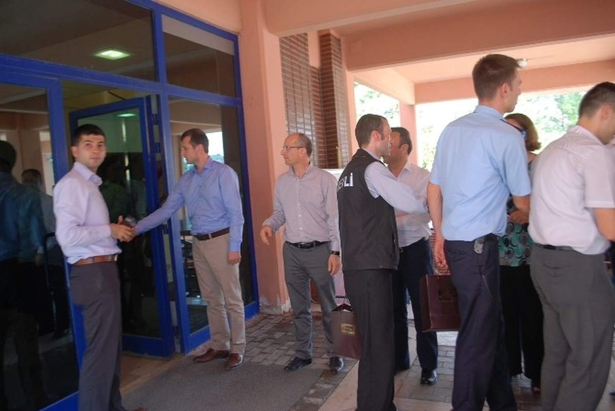 Çerkezköy Belediye Başkanı Akay, Belediye Personeli ile Bayramlaştı