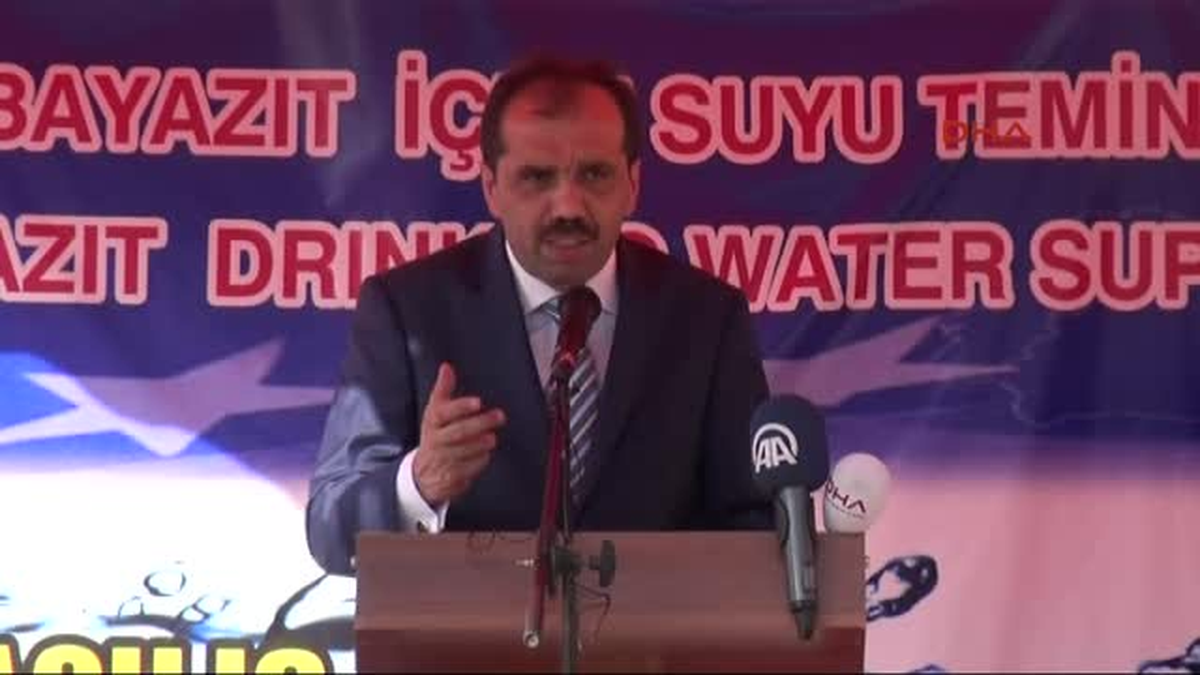 Doğubayazıt İçme Suyu Arıtma Tesisi Açıldı