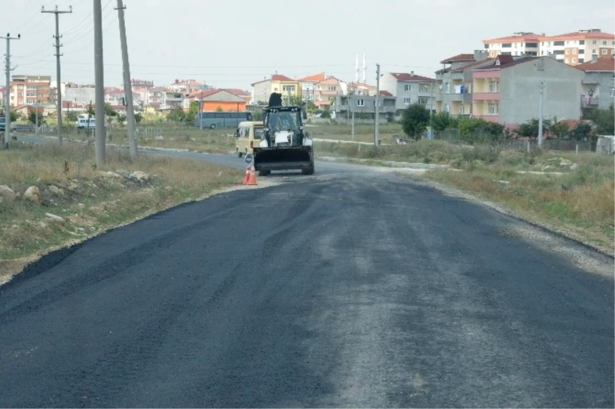 Kapaklı Belediyesi Asfalt Yol Yapım Çalışmalarını Başlattı