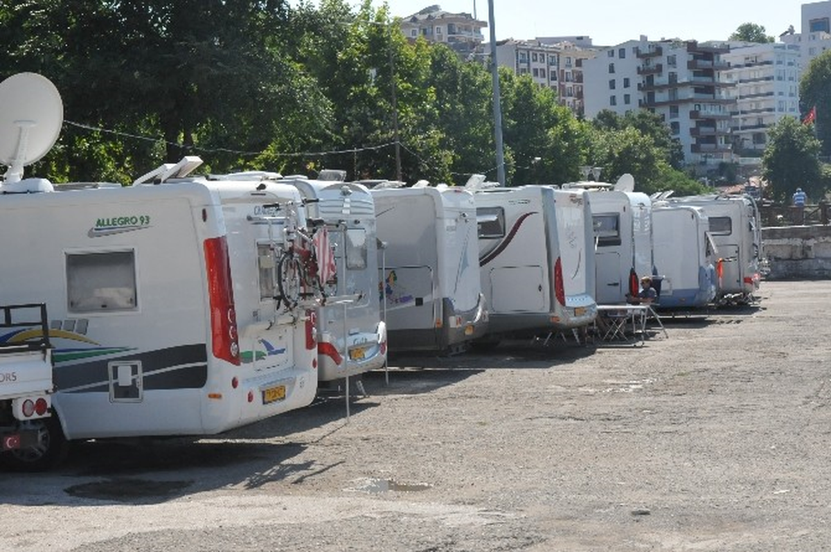 Karavan Turizmcileri Akçakoca\'da