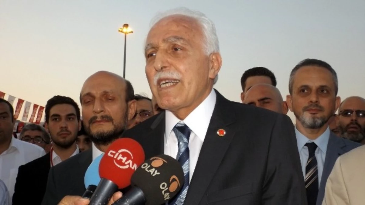 Saadet Partisi Genel Başkanı Mustafa Kamalak: "Bir Devlet Hukuk Dışına Çıkıyorsa O Ülkedeki En...