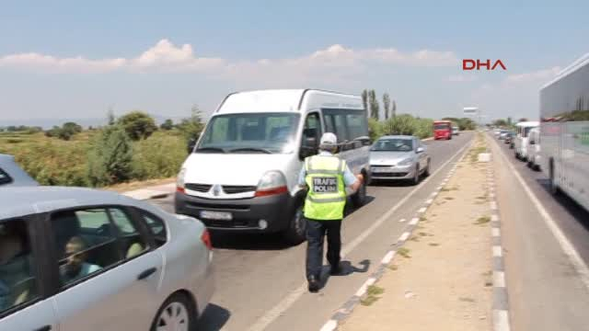 Sürücülere Emniyetten Broşürlü Trafik Uyarısı