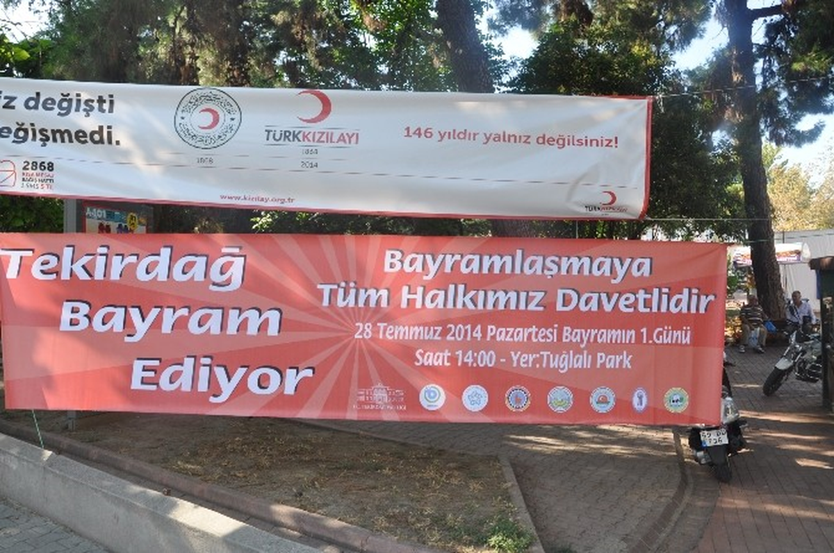 Tekirdağ\'da Bayram Hazırlıkları Başladı