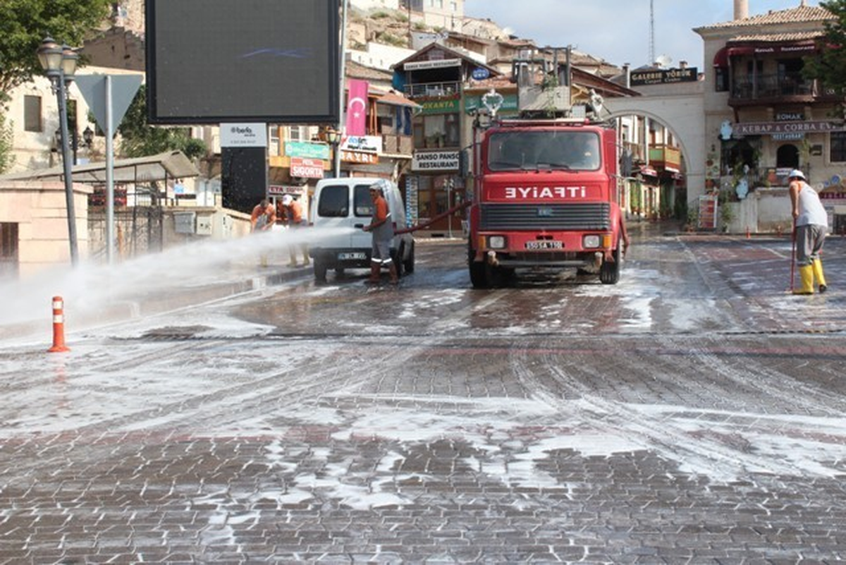 Avanos Belediyesi\'nden Bayram Temizliği