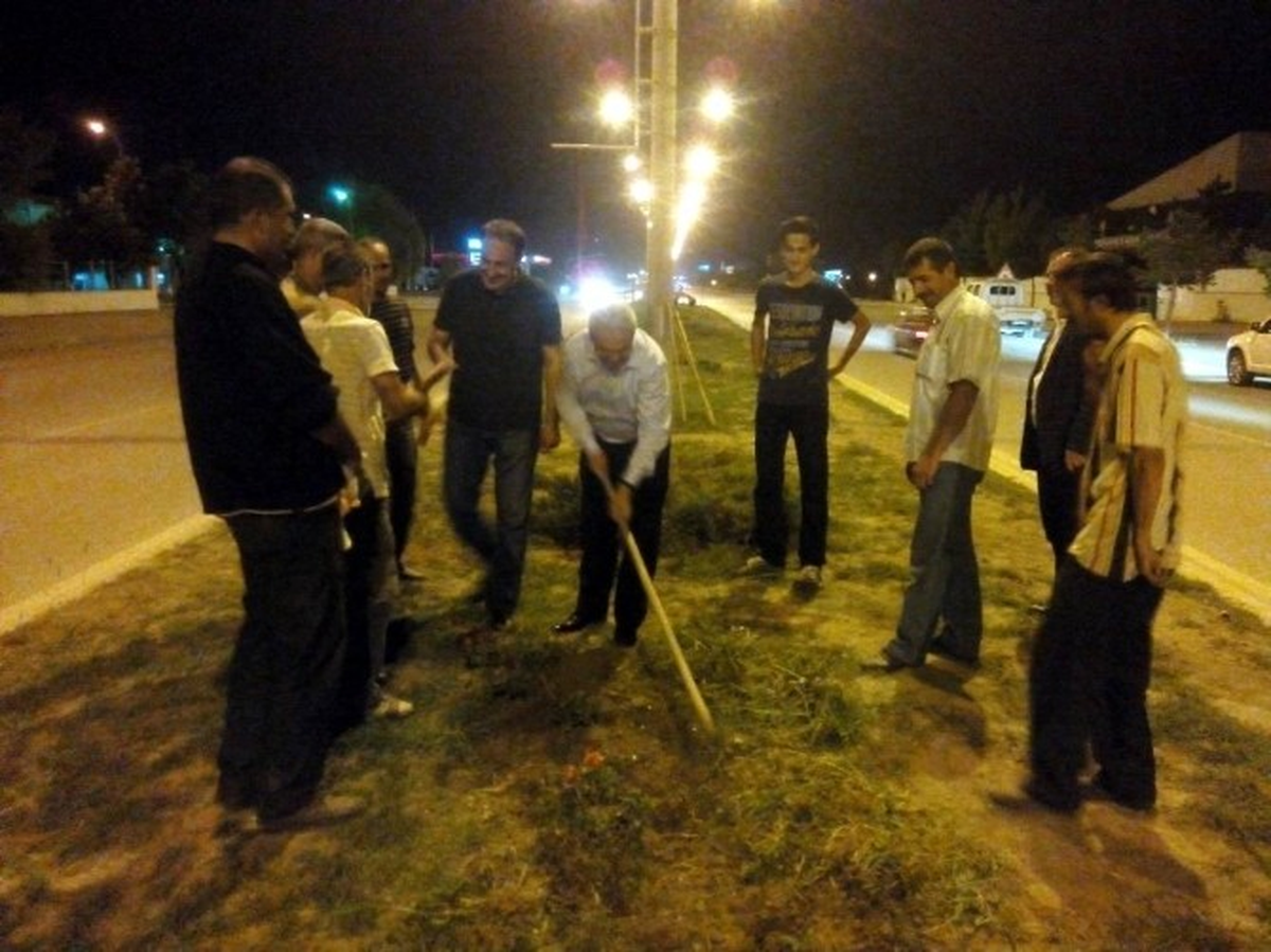 Belediyeden Gece Mesaisi