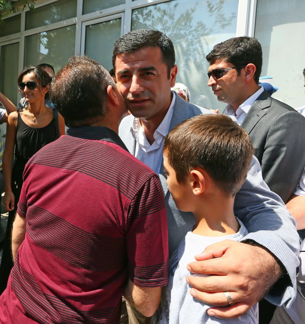 Cumhurbaşkanı Adayı Demirtaş, Soma\'da