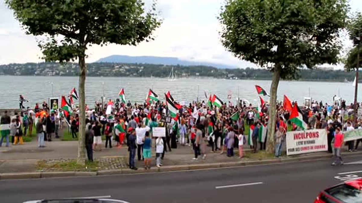 İsrail\'in Gazze\'ye saldırıları protesto edildi -