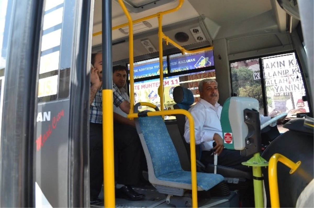 Kahta Belediyesinden Bayramda Ücretsiz Otobüs