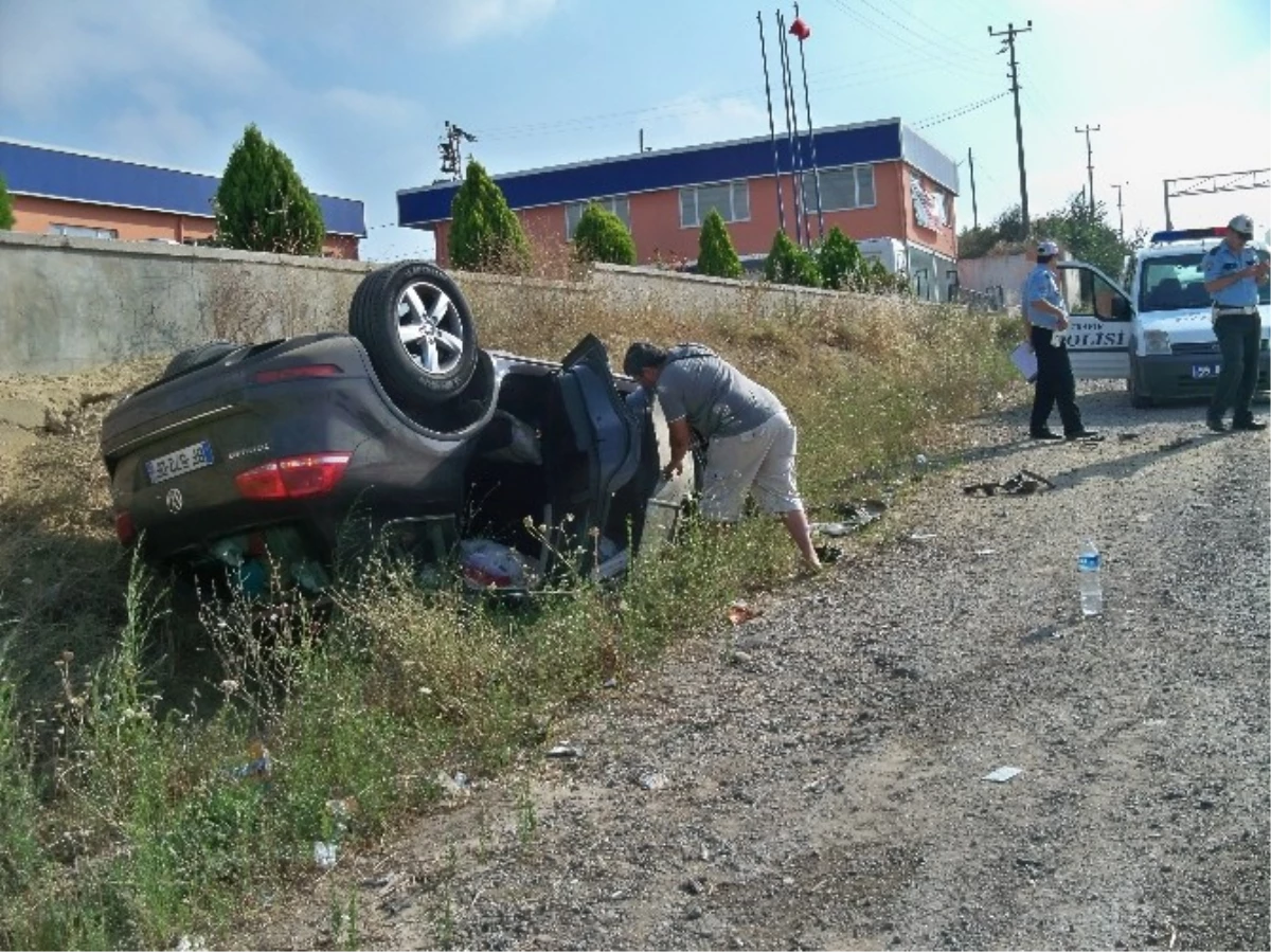 Malkara\'da Trafik Kazası: 5 Yaralı