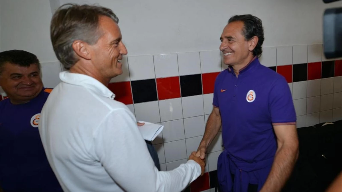 Roberto Mancini Galatasaray\'ı Ziyaret Etti