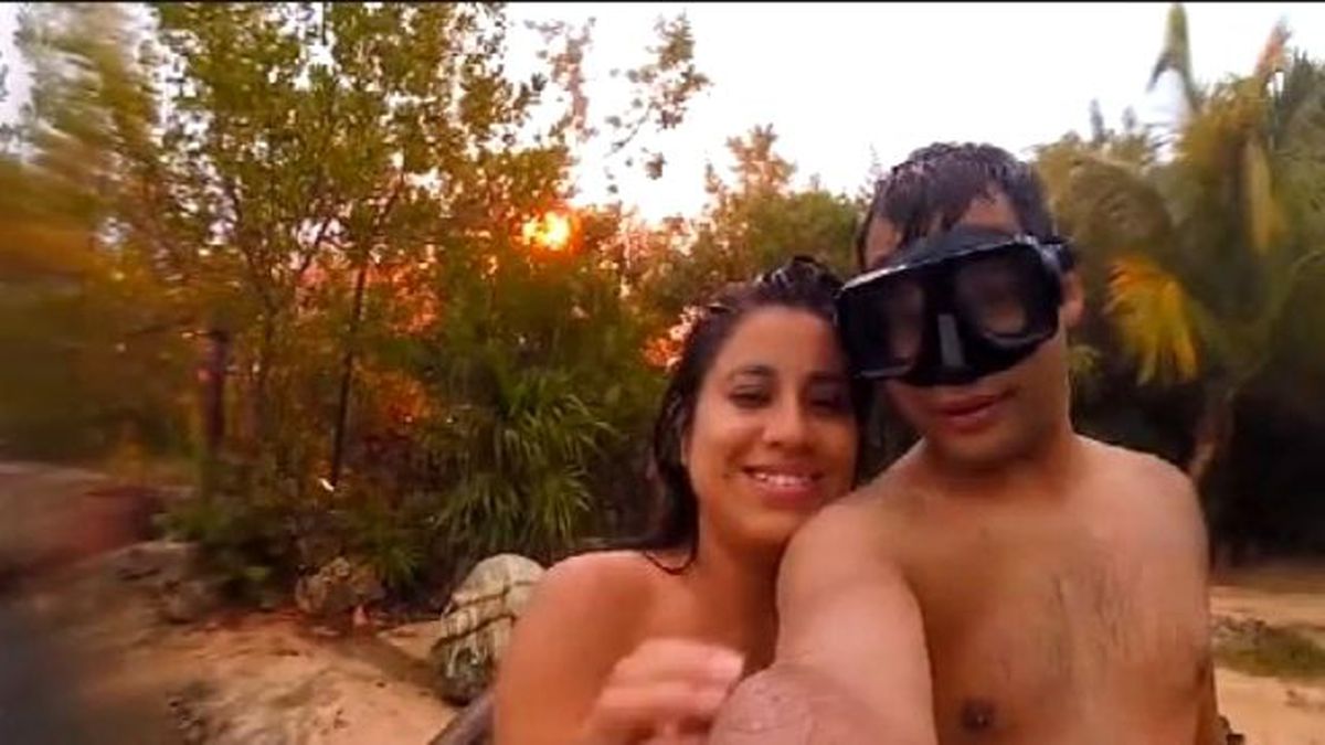 Selfie çekerken yıldırım düştü