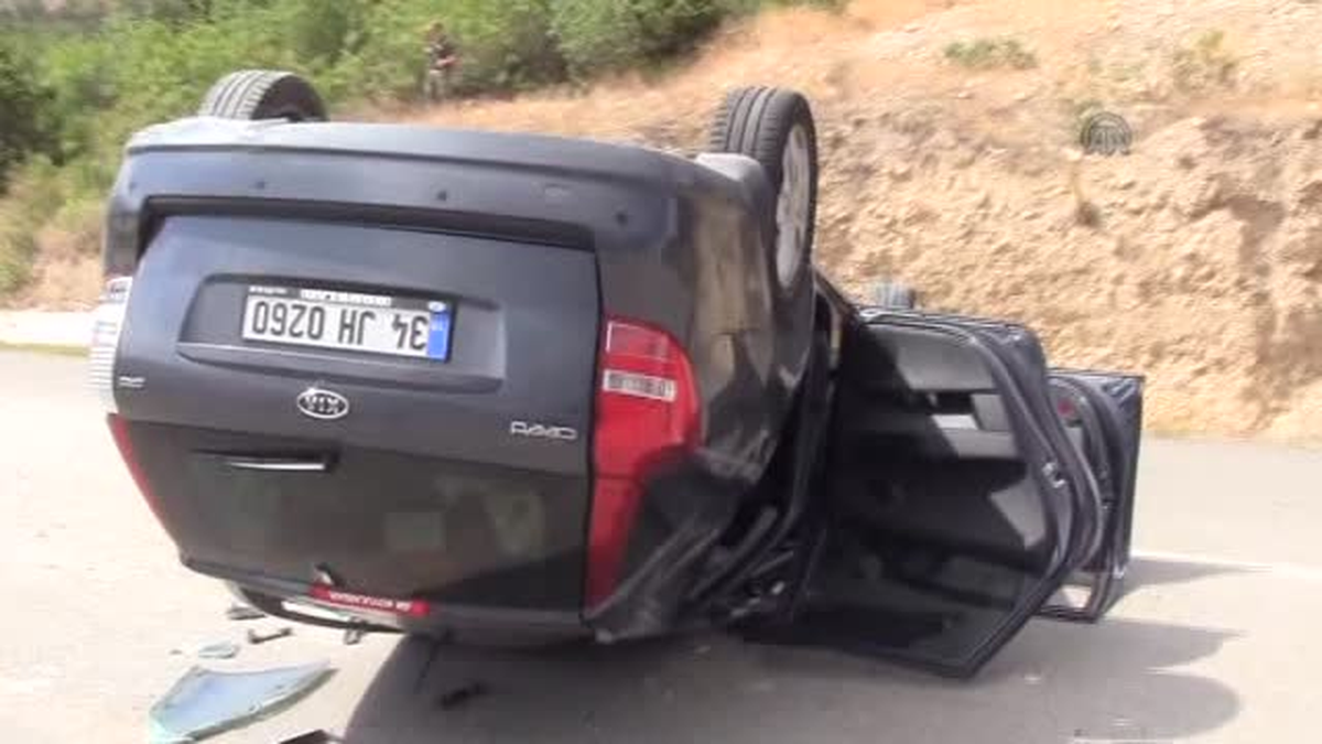 Tokat\'ta trafik kazası: 6 yaralı