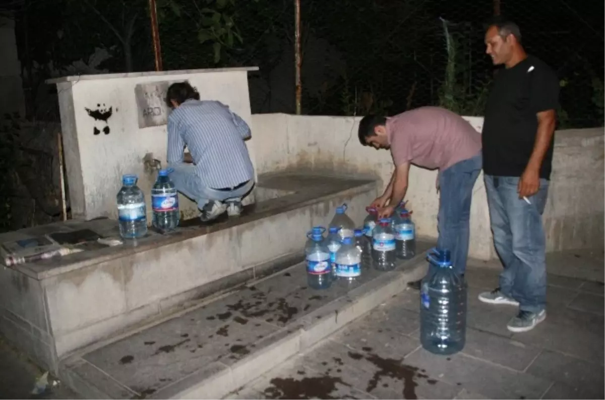 Yozgat\'ta Vatandaşın \'Su\' Tepkisi