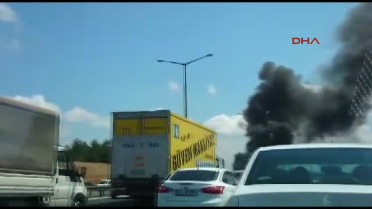 4 Kişinin Öldüğü Otobüste Yangın Dehşetine İlişkin Yeni Amatör Kamera Kaydı