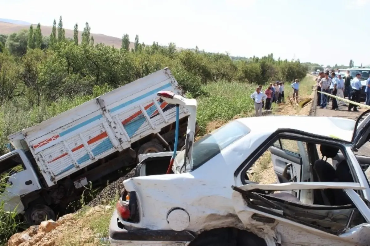 Ankara Kayseri Karayolunda Kaza