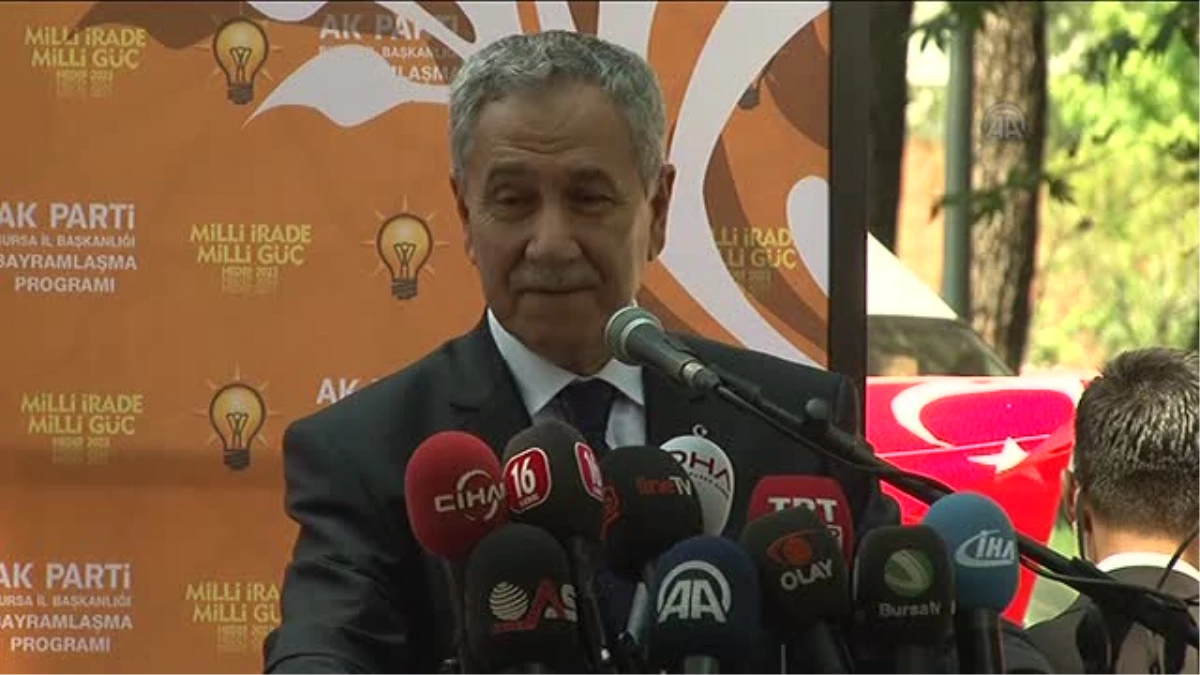 Arınç: "Adam gibi adam Cumhurbaşkanı adayımız var" -