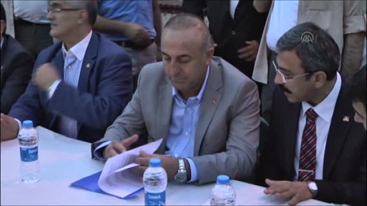 Avrupa Birliği Bakanı ve Başmüzakereci Çavuşoğlu, Antalya\'da Açıklaması
