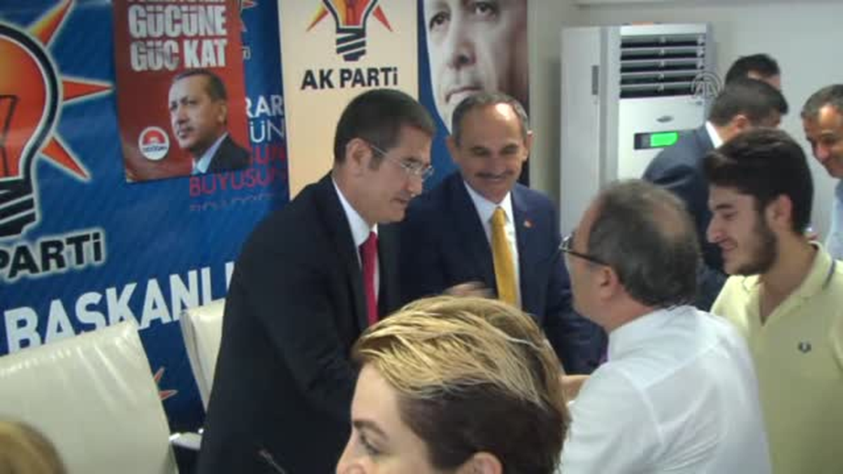 Canikli, Giresun İl Başkanlığı\'nın bayramlaşma törenine katıldı