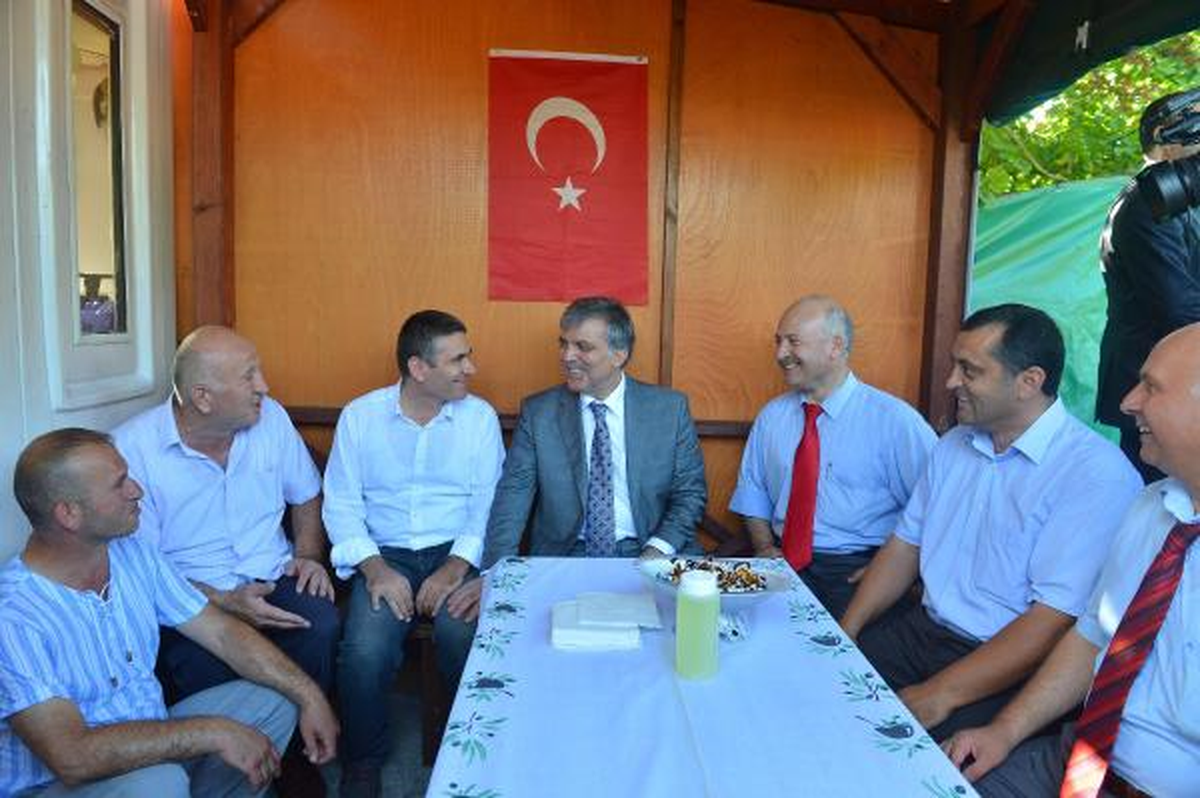 Cumhurbaşkanı Gül, Taksicilerle Bayramlaştı