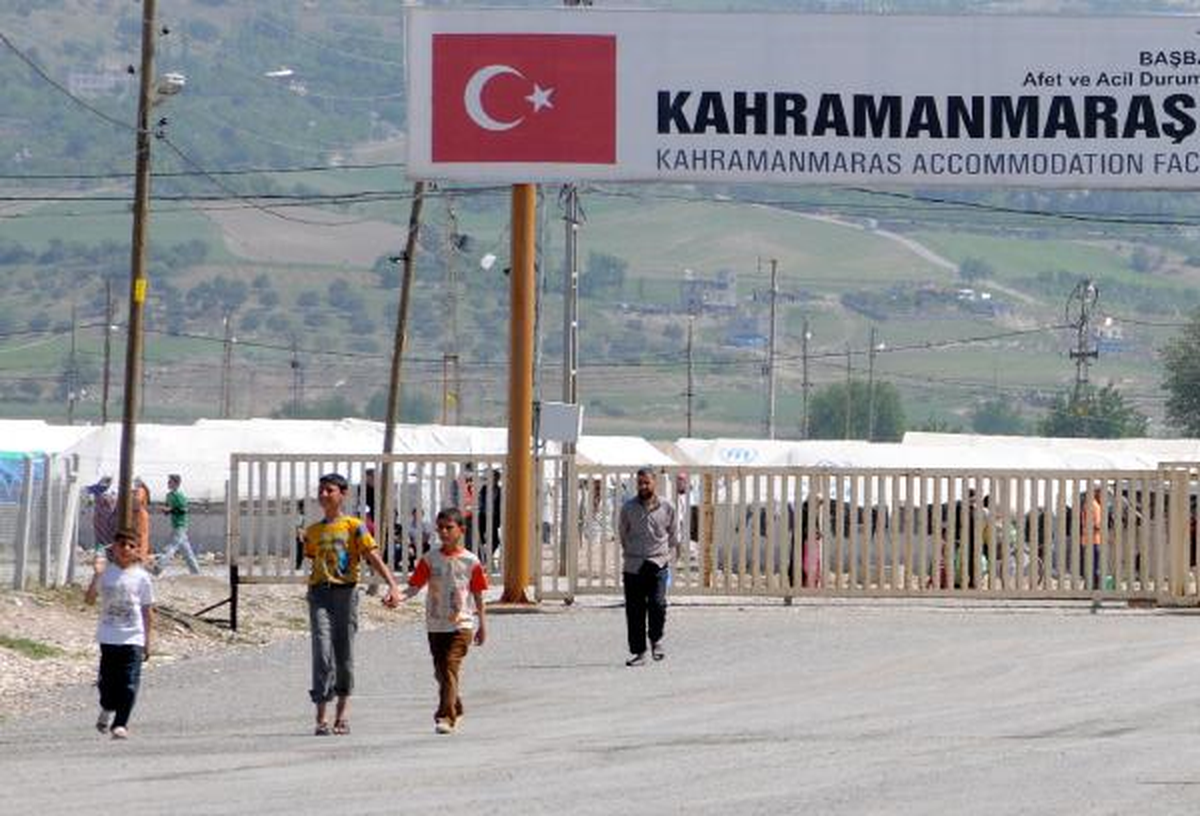 Kahramanmaraş\'taki Çadır Kentte Buruk Bayram