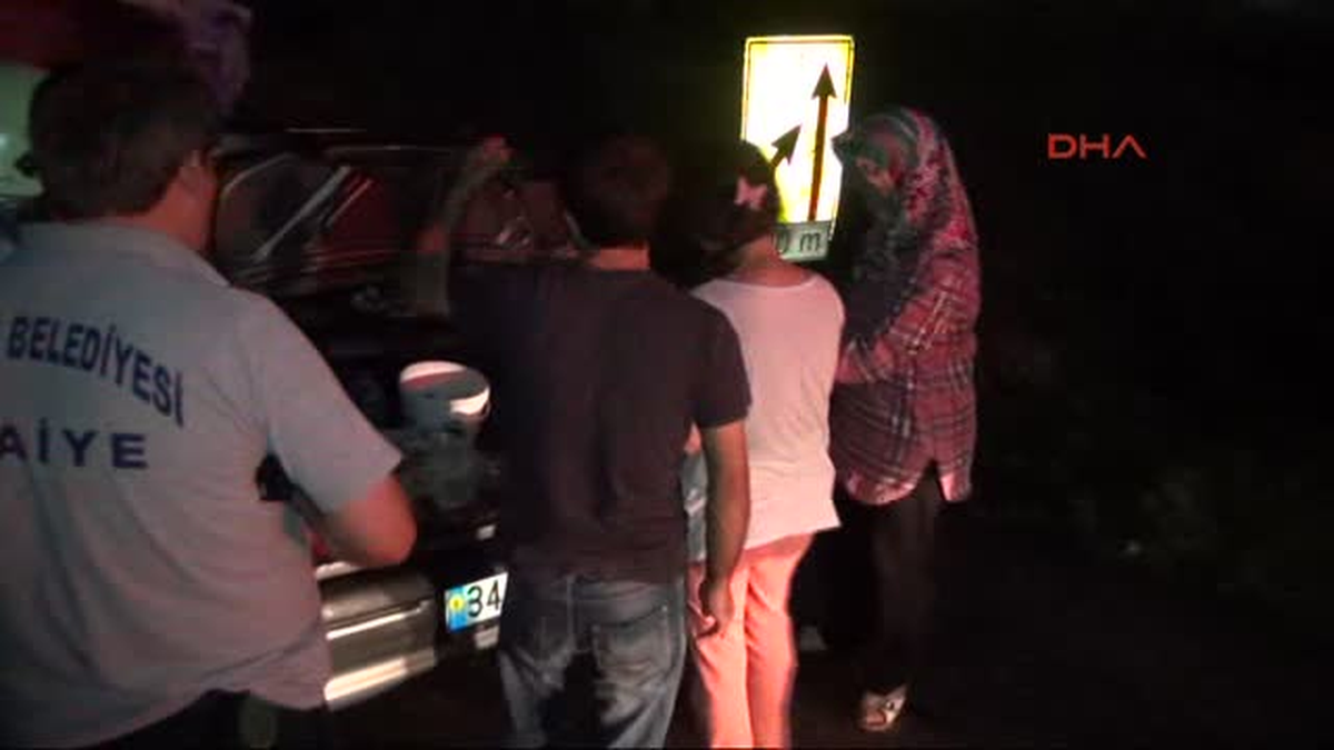 Seyir Halindeki Otomobil Alev Aldı