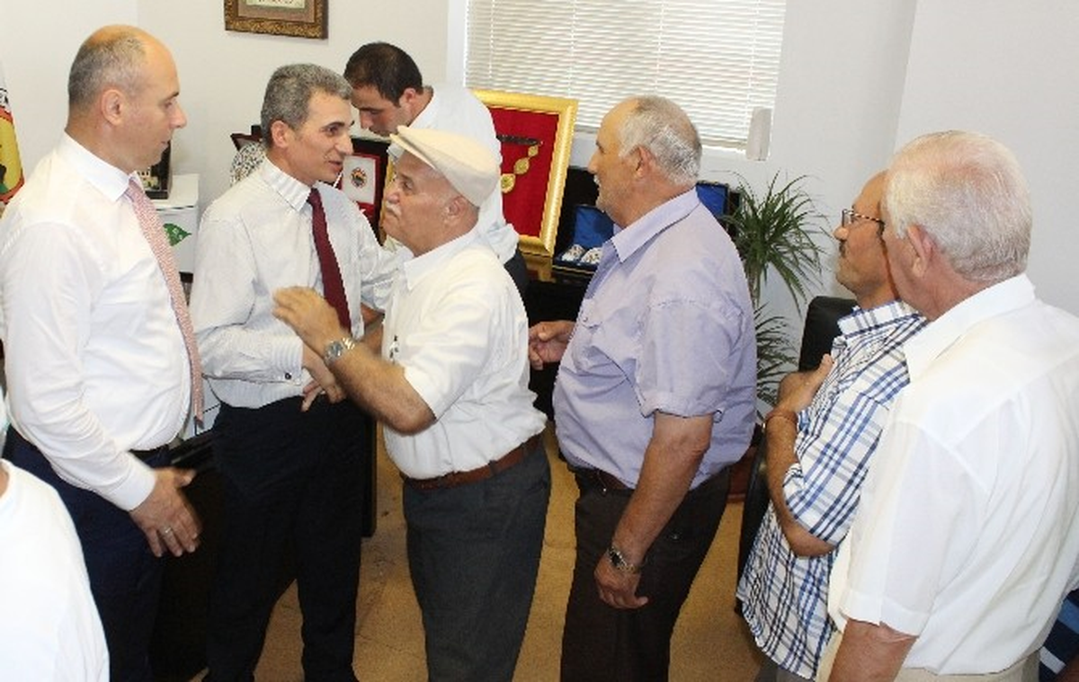 Tekkeköy\'de Bayramlaşma
